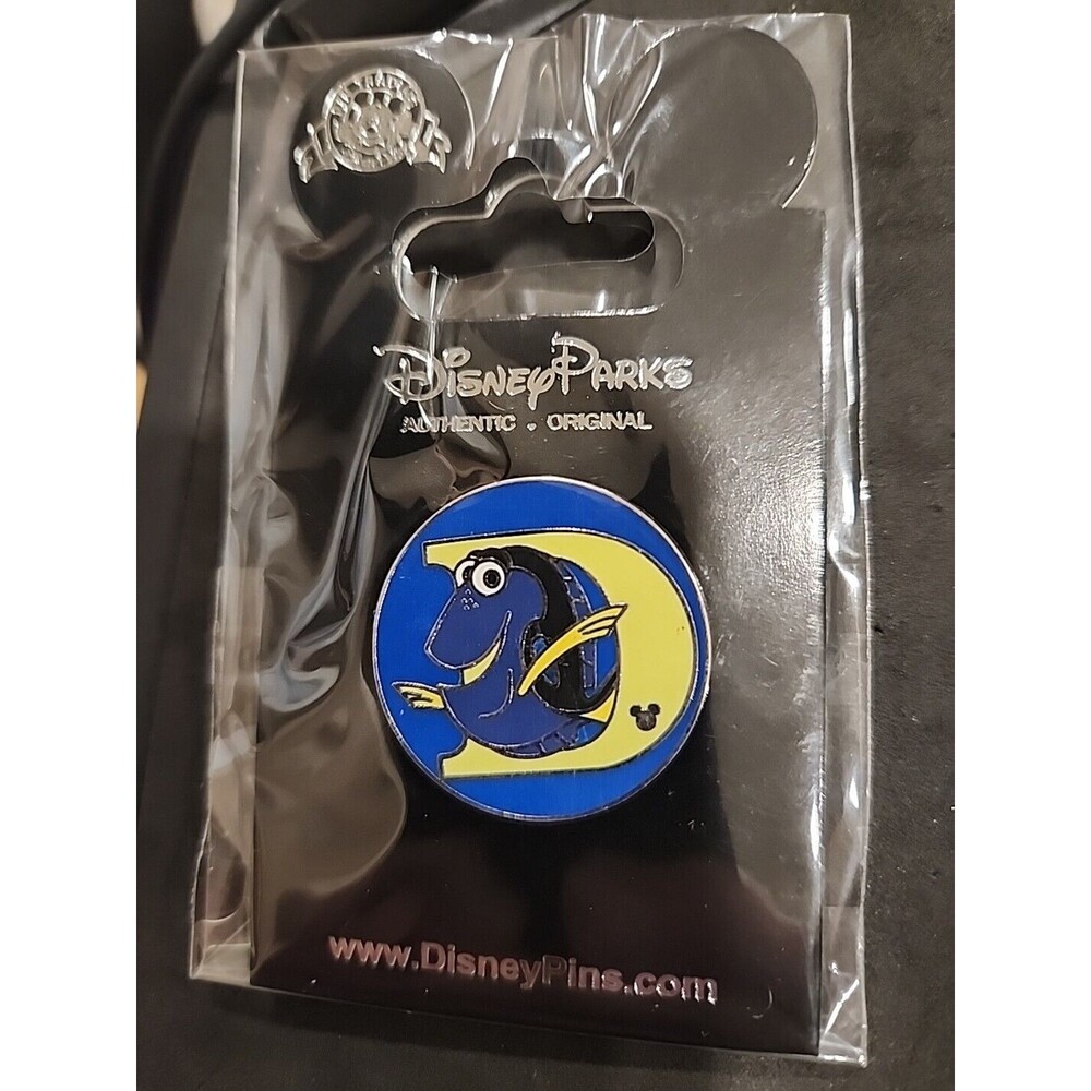 Disney Finding Nemo Dory Alphabet Letter WDW 2008 Pin 66583